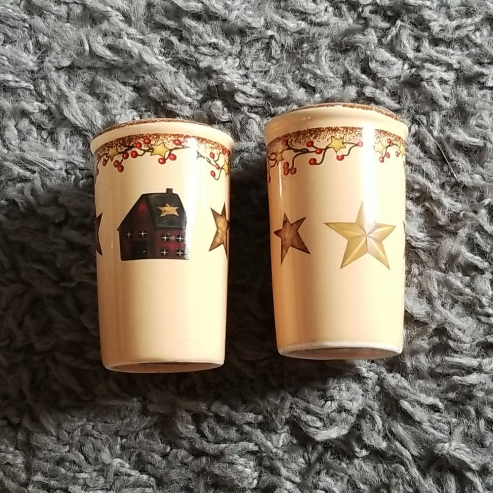 Salt and pepper shakers